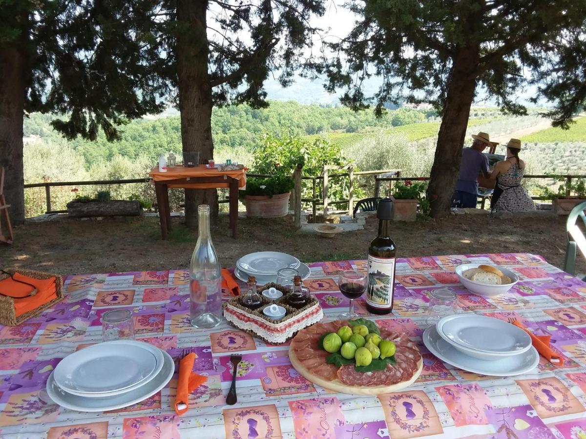 Agriturismo Podere Somigli Di Lorenzo Correani Hotel Greve in Chianti Exterior foto